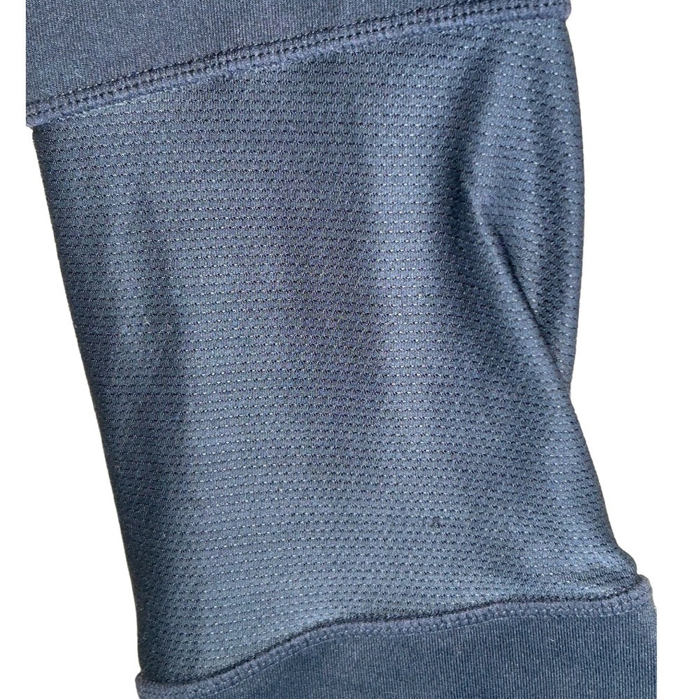 ATHLETA WOMENS BLACK REFLECTIVE MESH INSERT LEGGINGS, SIZE XS - Picture 5 of 7
